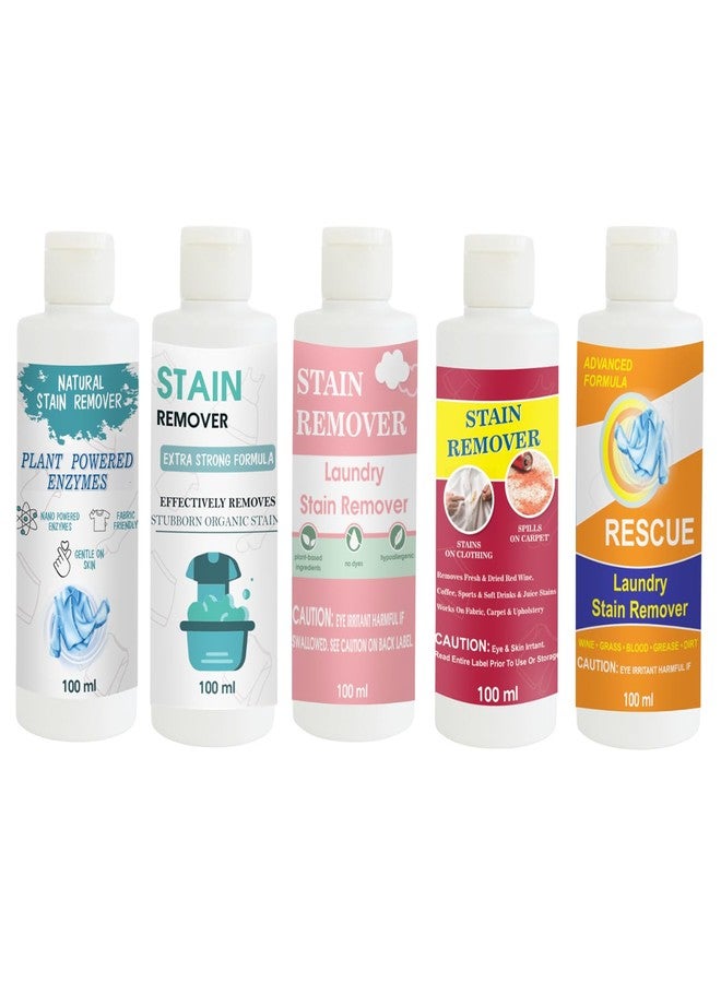 TOOVUS Stain Remover Combo Pack of Shirt, Doll, Pink, Red and Orange Stain Remover | Multi-Surface Cleaning Solution for Clothes, Fabrics, Upholstery (100 g Each) - Image 1